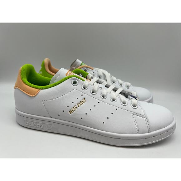 Adidas Stan Smith Miss Piggy and Kermit Shoes GZ5863 Men's Size 6.5 NWT📦